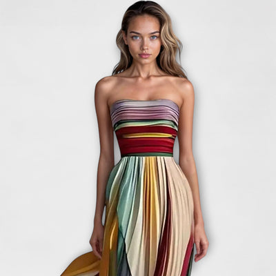 Flora™ | Colourfull Sleeveless Dress