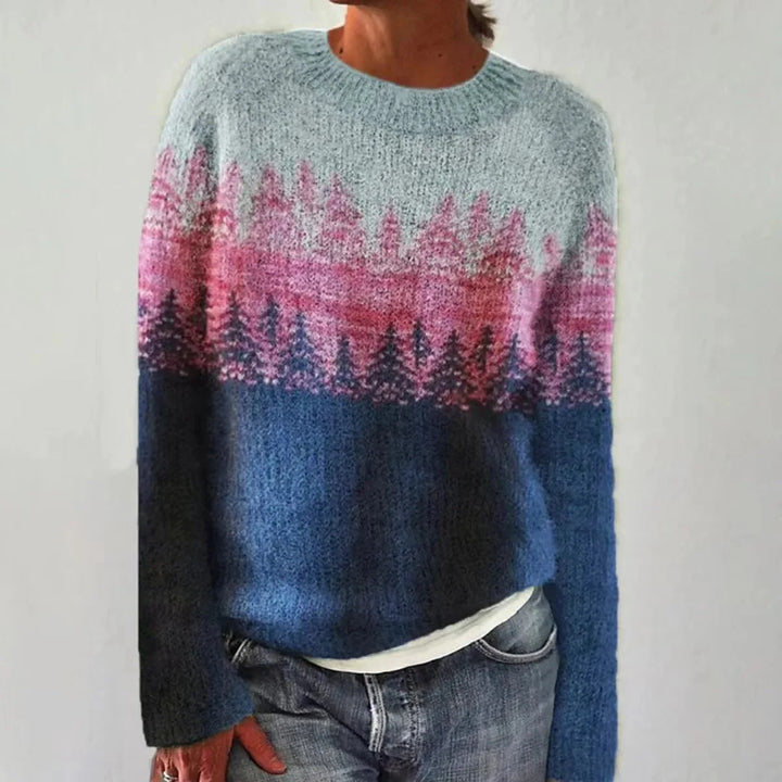 Silvia | Retro Knitted Sweater