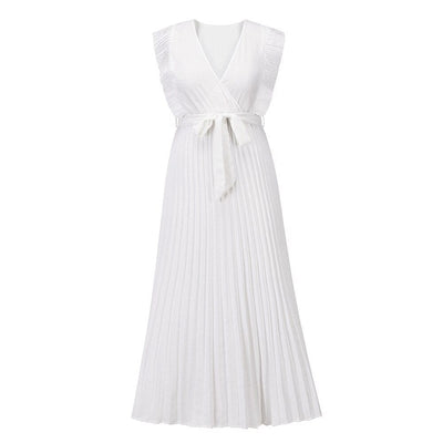 Maud™ - Dress with V-neck