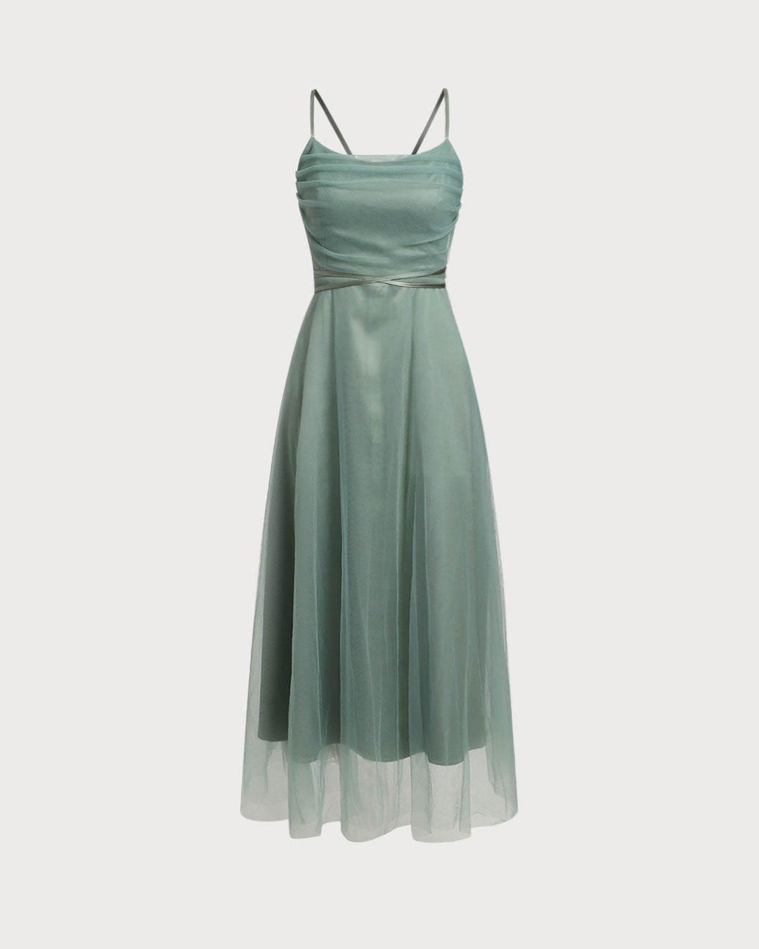 Riho™ | Mesh Flowy Slip Midi Dress